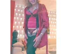 Belle trans sexy feminine blonde passive recoit now