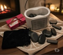 Massage bien être huiles et pierres chaudes