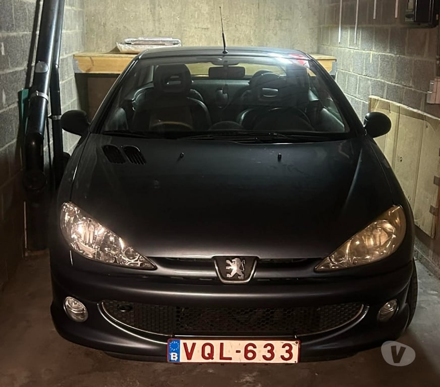 Voiture à vendre Charleroi Charleroi-Centrum - Photos Vivastreet Peugeot 206 cc Cabriolet