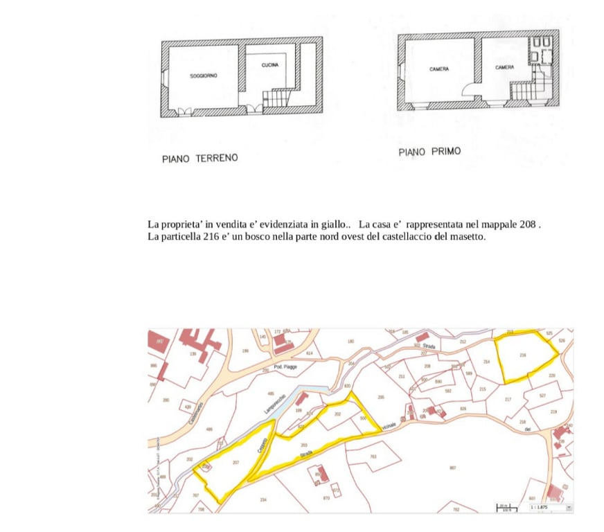 Annonce maison Italie - Photos Vivastreet Ancien Moulin du 18ème Vinci (Toscane) 215k