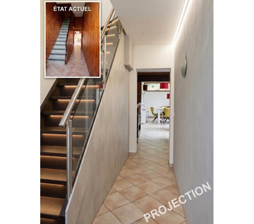 Annonce maison Liège Liège-Centrum - Photos Vivastreet MAISON A VENDRE - 2CH + BUR - ELEC OK- TOIT 2022- CUIS 2021