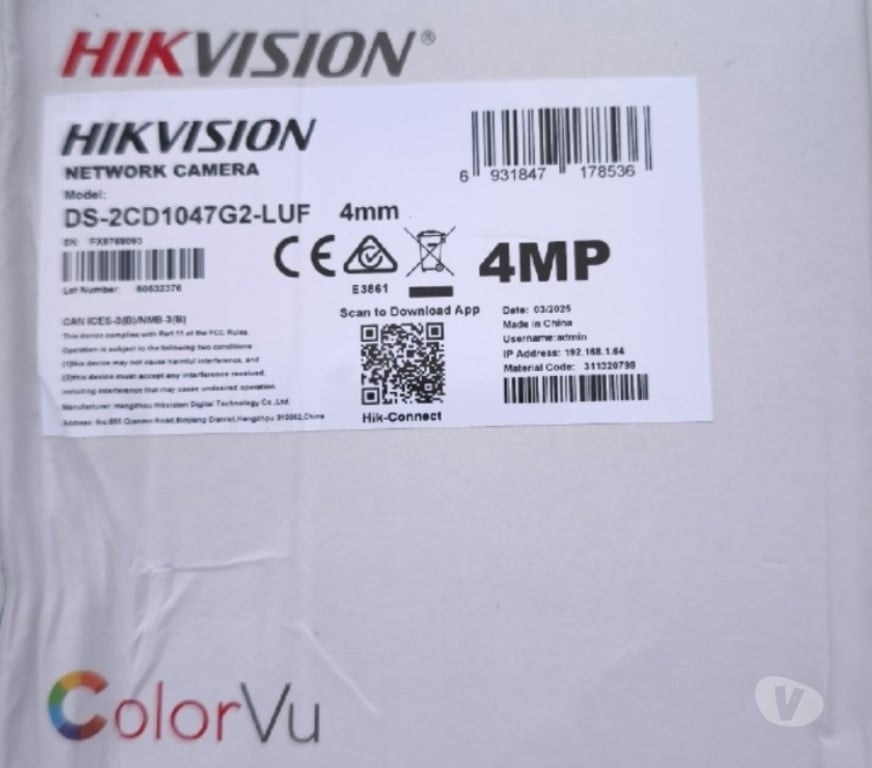 Image & son Limet - Photos Vivastreet Camera de surveillance Hikvision