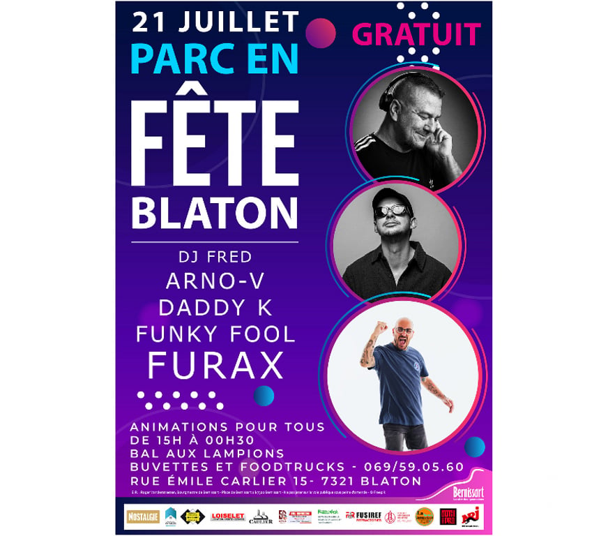 Concerts - Théâtre - Spectacles Bernissart Blaton - Photos Vivastreet Fête au Parc Posteau