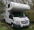 Maillen - Assesse — Ford Transit 2.4 diesel Trigano capucine 73200 km 2010