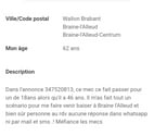 Braine - Braine-l'Alleud — Arnaque et mensonge