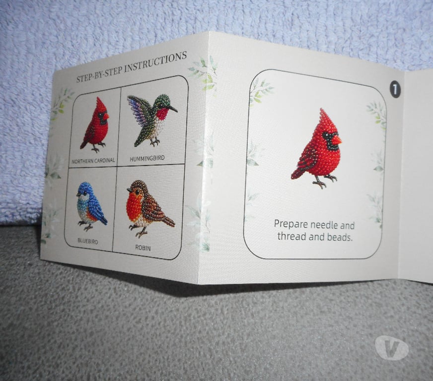 Matériel de sport Marche-en-Famenne - Photos Vivastreet création oiseaux en perles 3D