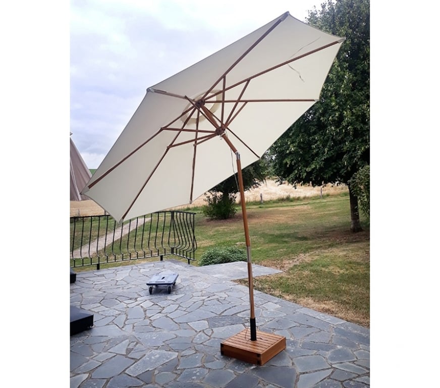  Arville - Photos Vivastreet Vend parasol 3 m avec socle