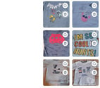 Lot de 12 tee-shirts garçon Taille 18 mois
