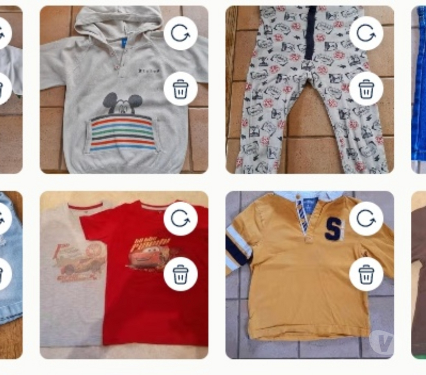 Vêtements bébés Tournai Tournai-Centrum - Photos Vivastreet Lot 10 vêtements garçon Taille 4 ans