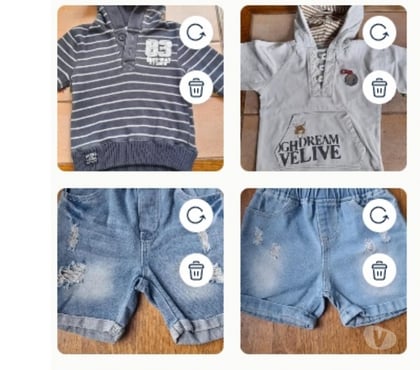 Vêtements bébés Tournai-Centrum Tournai - Photos Vivastreet Lot 10 vêtements garçon Taille 4 ans