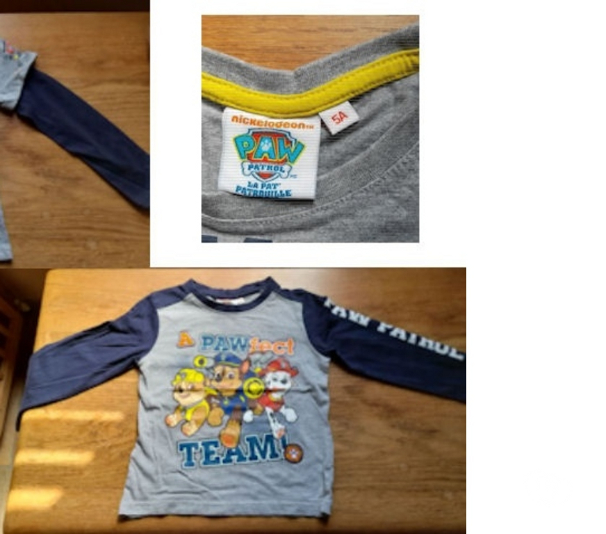 Vêtements bébés Tournai Tournai-Centrum - Photos Vivastreet Lot 2 tee-shirts ML Taille 5 ans