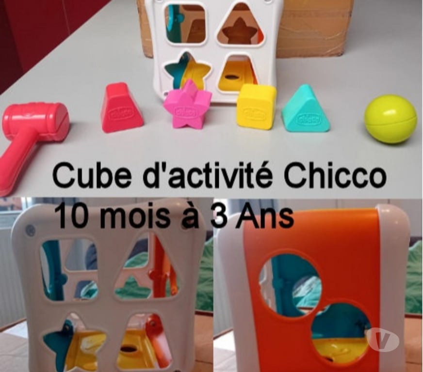 Jeux - jouets Tournai Tournai-Centrum - Photos Vivastreet Chicco Cube à formes 2 en 1