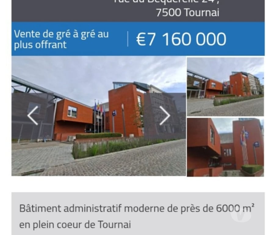 Immeuble à vendre Tournai Tournai-Centrum - Photos Vivastreet BYD BEL ™ tesla ™ investissement