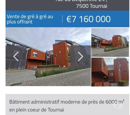 Immeuble à vendre Tournai-Centrum Tournai - Photos Vivastreet BYD BEL ™ tesla ™ investissement