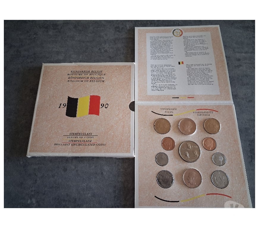 Collections Evere - Photos Vivastreet Set FDC Belgique 1990