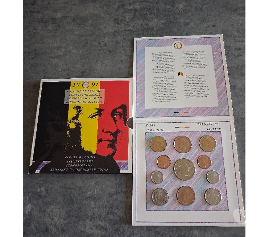 Collections Evere - Photos Vivastreet Set FDC Belgique 1991