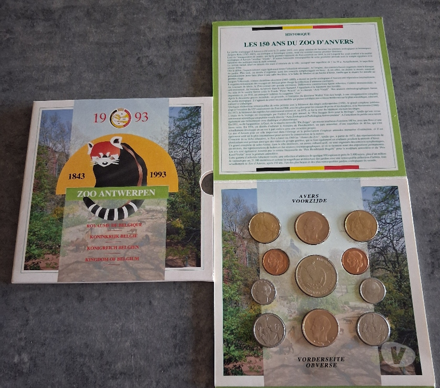 Collections Evere - Photos Vivastreet Set FDC Belgique 1993