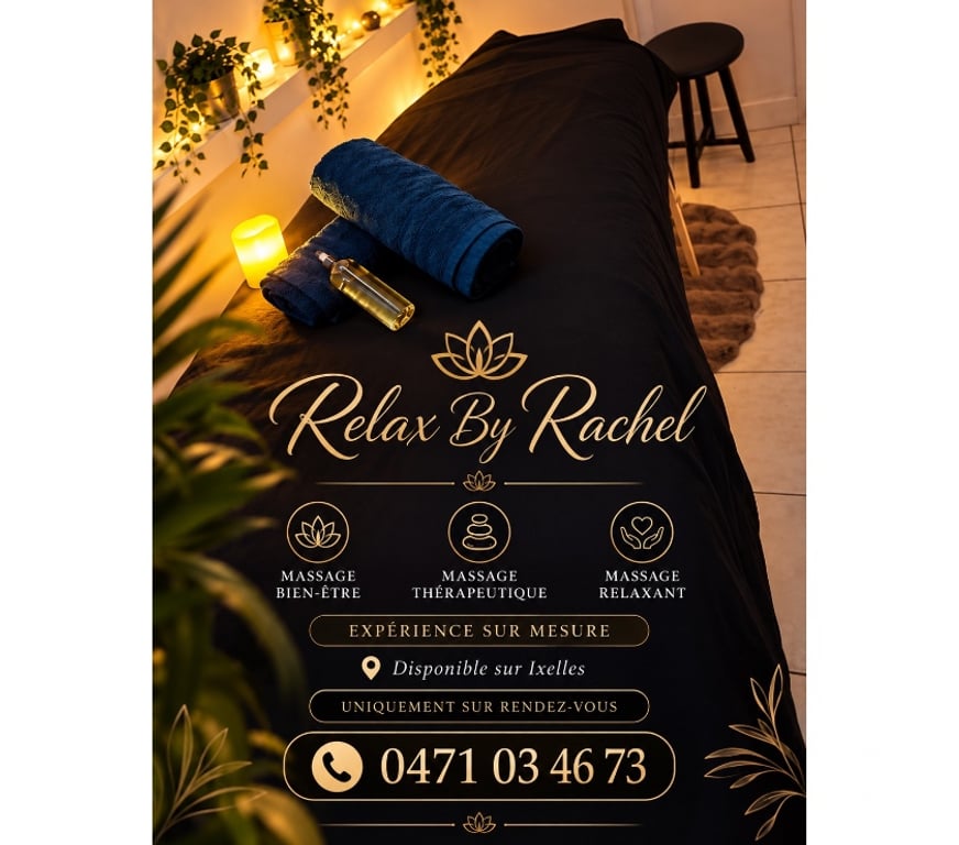 Massages Ixelles - Photos Vivastreet Massage relaxant sur table – Bruxelles