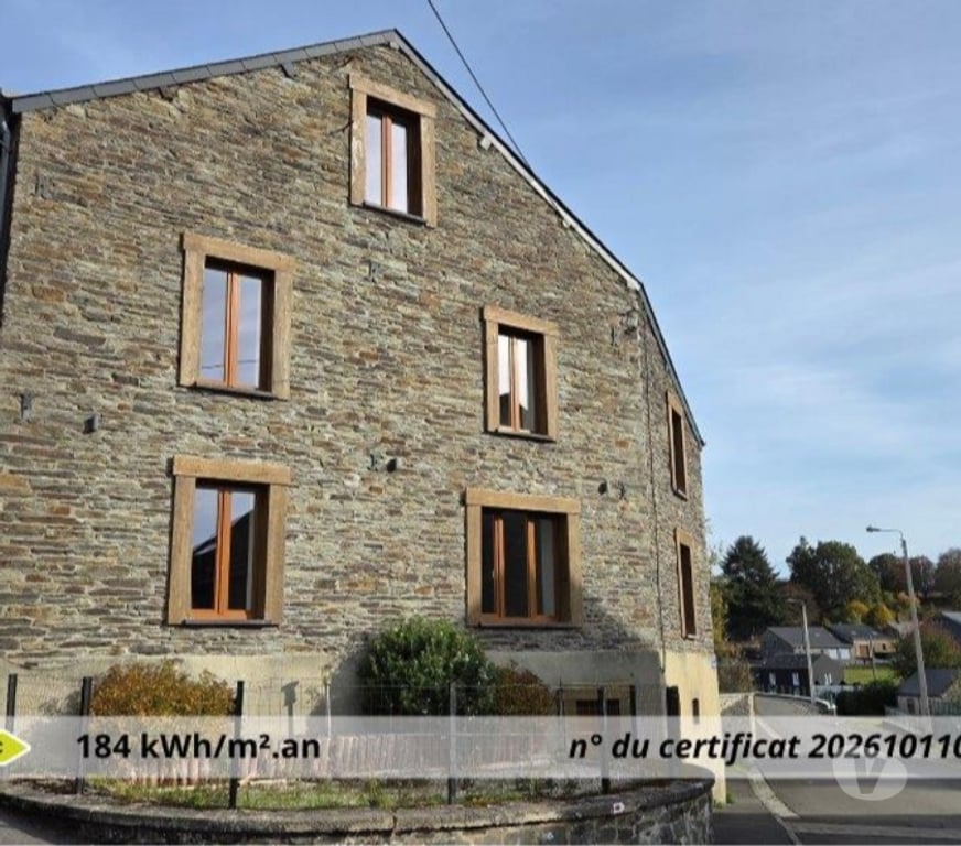 Maisons a louer Bouillon Noirfontaine - Photos Vivastreet NOIREFONTAINE–Bouillon: maison avec garage et jardin