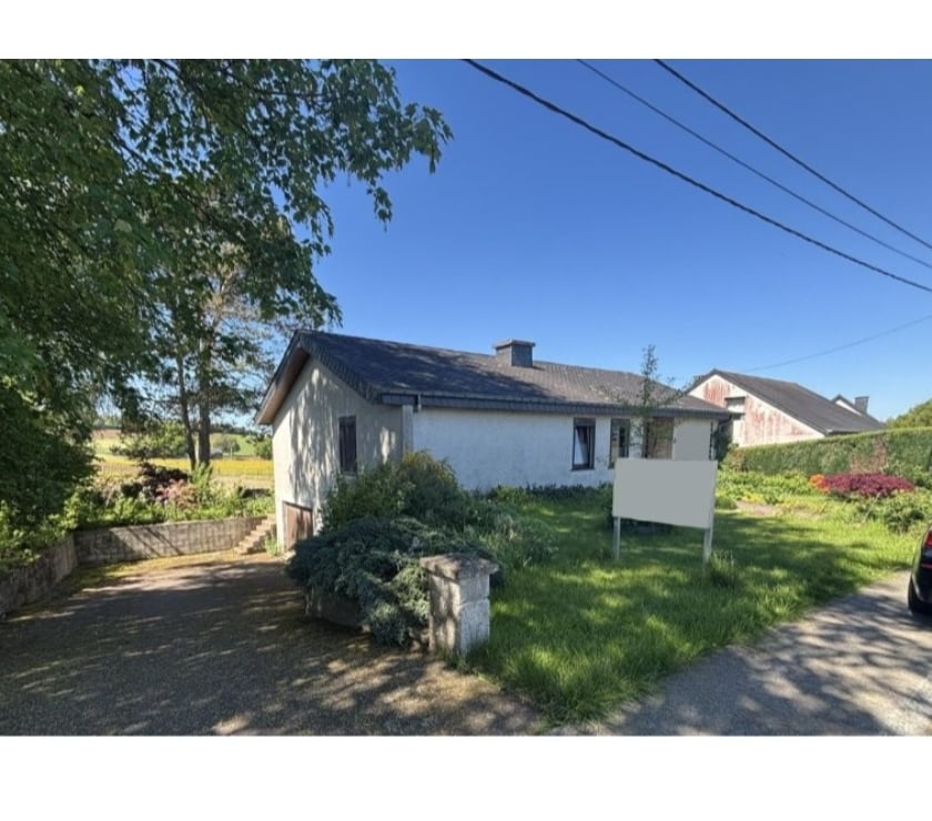 Annonce maison Bertrix - Photos Vivastreet Bertrix : maison de plain-pied, jardin, garage, 3ch.