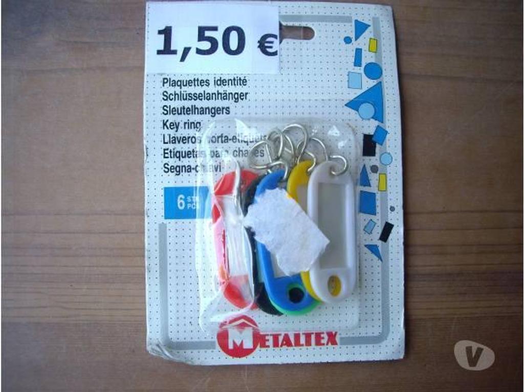Accessoires - Bagagerie Bas-Rhin Bouxwiller - 67330 - Photos Vivastreet Lots de Plaquettes d'identité pour clé-Neuf