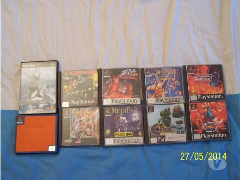 Jeux vidéo - consoles Hauts-de-Seine Issy les Moulineaux - 92130 - Photos Vivastreet LOT DE JEUX PS1PS2