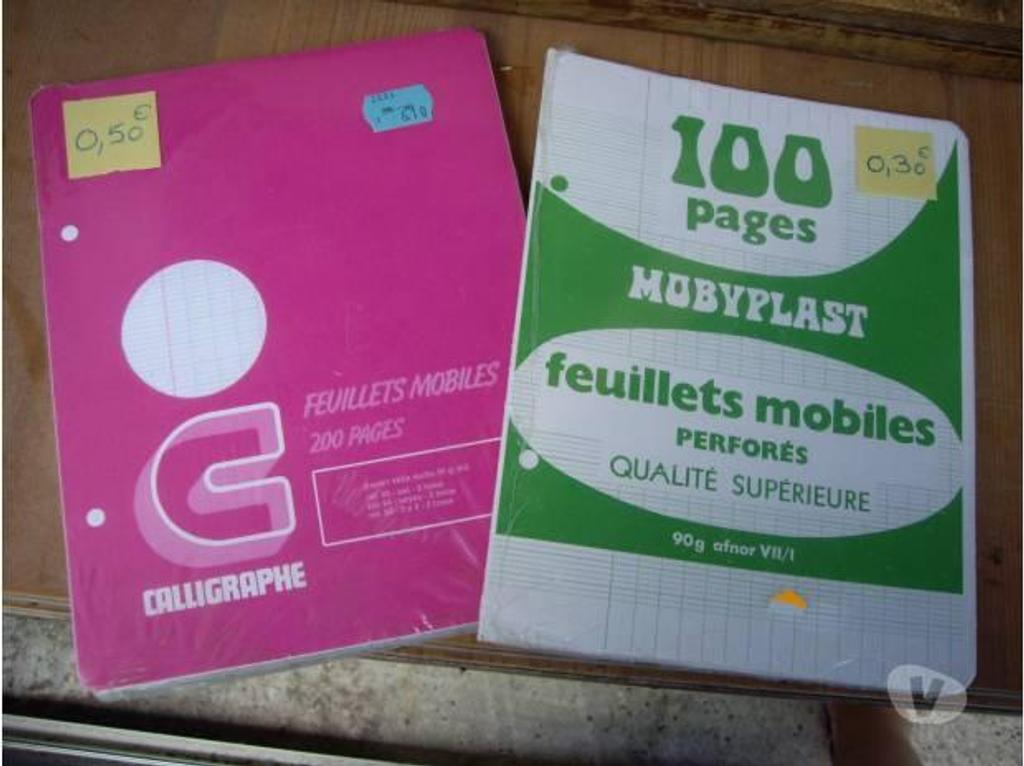 Accessoires - Bagagerie Bas-Rhin Bouxwiller - 67330 - Photos Vivastreet Lots de Feuilles scolaires - Neufs