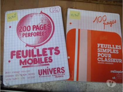Accessoires - Bagagerie Bouxwiller Bas-Rhin - Photos Vivastreet Lots de Feuilles scolaires - Neufs