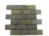 Travertin 3 couleur Mosaïque EN STOCK