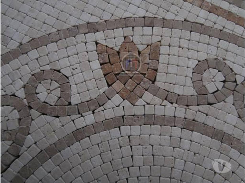  Bouches-du-Rhône Lancon Provence - 13680 - Photos Vivastreet Travertin Micro Mosaique Rosaces EN STOCK