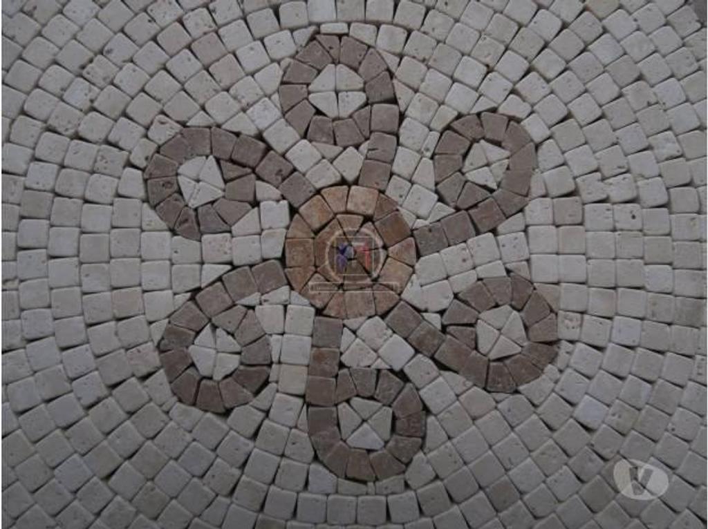  Bouches-du-Rhône Lancon Provence - 13680 - Photos Vivastreet Travertin Micro Mosaique Rosaces EN STOCK