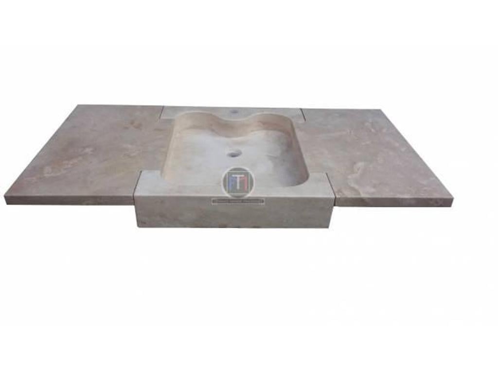  Bouches-du-Rhône Lancon Provence - 13680 - Photos Vivastreet Travertin Classique Evier avec 2 Tablette