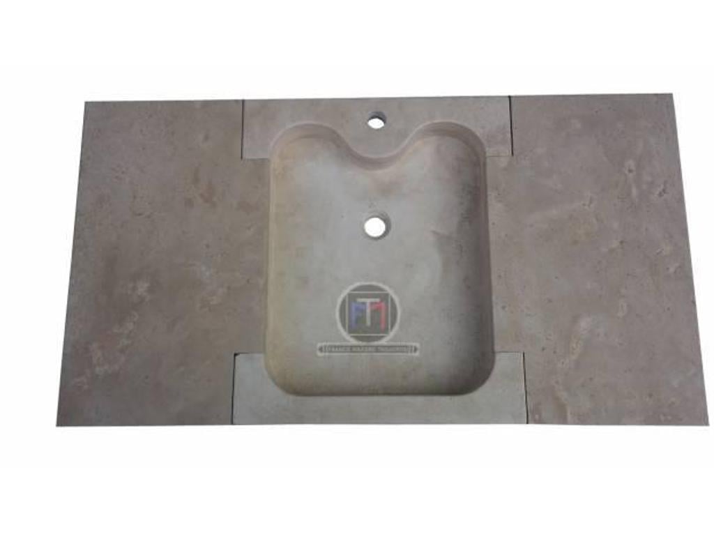  Bouches-du-Rhône Lancon Provence - 13680 - Photos Vivastreet Travertin Classique Evier avec 2 Tablette