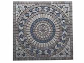 Travertin Mixte Rosaces 61x61 cm EN STOCK