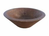 Travertin Noce Vasque Conique EN STOCK