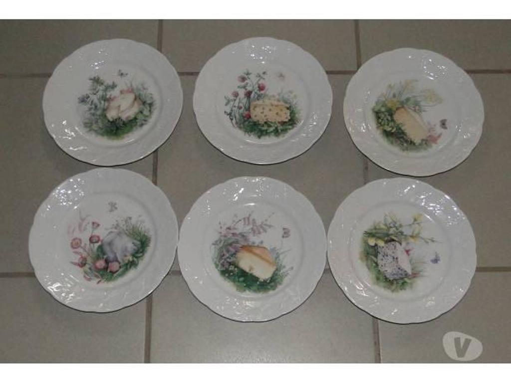 Ameublement & art de la table Seine-et-Marne Meaux - 77100 - Photos Vivastreet ASSIETTES A FROMAGE en porcelaine