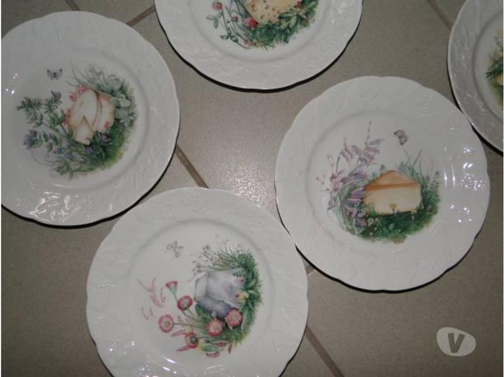 Ameublement & art de la table Seine-et-Marne Meaux - 77100 - Photos Vivastreet ASSIETTES A FROMAGE en porcelaine