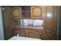 Chambre pont adulte avec armoire 4 portes & meuble télé