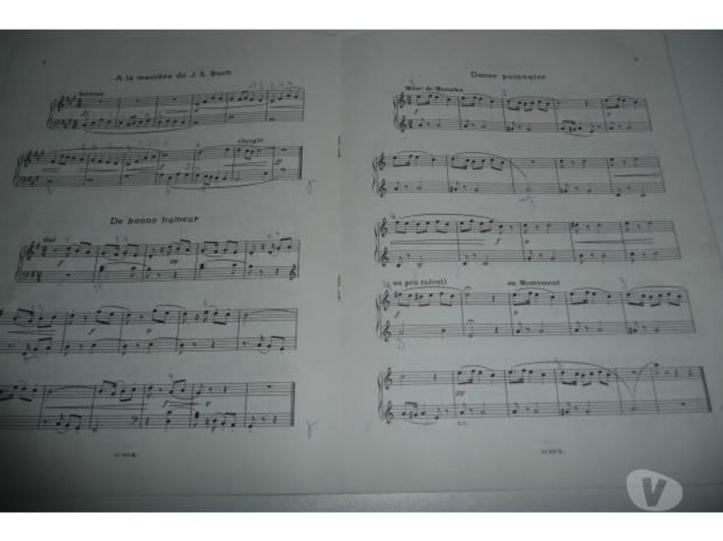 Instruments de musique Seine-et-Marne Meaux - 77100 - Photos Vivastreet PARTITIONS DE PIANO DIVERTISSEMENT/POUR MES PETITS AMIS