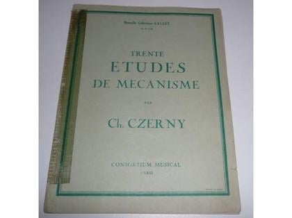 Instruments de musique Meaux Seine-et-Marne - Photos Vivastreet 30 ETUDES DE MECANISME par CH. CZERNY