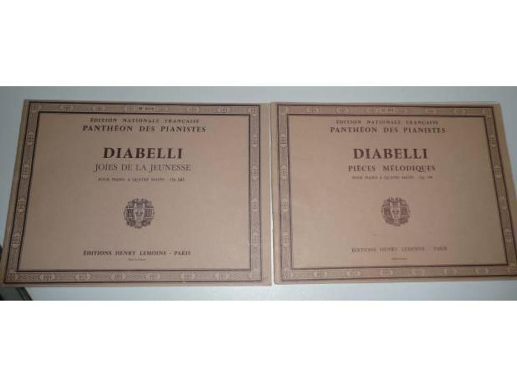 Instruments de musique Seine-et-Marne Meaux - 77100 - Photos Vivastreet PARTITIONS PIANO DIABELLI/JOIES DE LA JEUNESSE PIECES MELODI