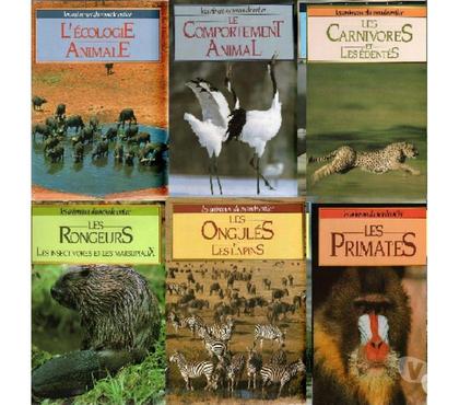 Livres occasion Feves Moselle - Photos Vivastreet Encyclopédie les animaux du monde vie nature livre foret mer