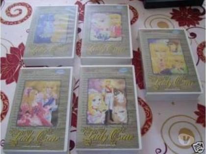 DVD occasion Feves Moselle - Photos Vivastreet Lot VHS lady oscar japon manga anime berusaiyu dessin mode