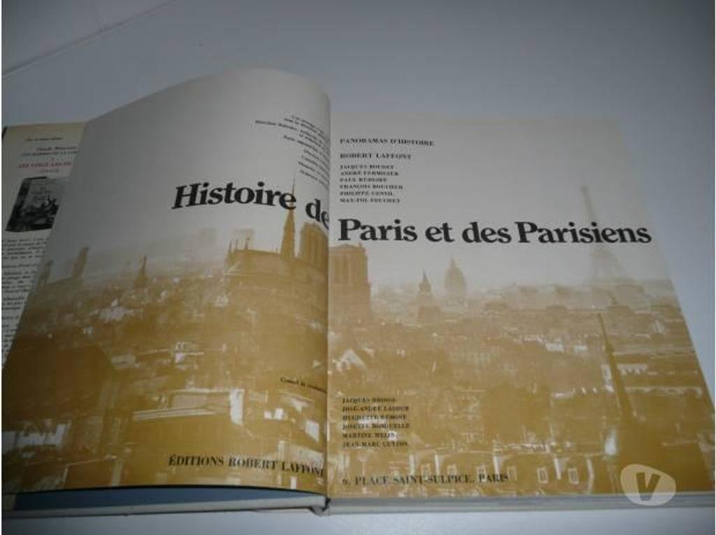 Livres occasion Seine-et-Marne Mareuil les Meaux - 77100 - Photos Vivastreet HISTOIRE DE PARIS ET DES PARISIENS
