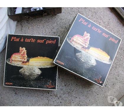 Ameublement & art de la table Bouxwiller Bas-Rhin - Photos Vivastreet PLATS à TARTE RONDS SUR PIED -Neufs