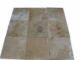 Travertin Classique Clair 40x40 Adoucie