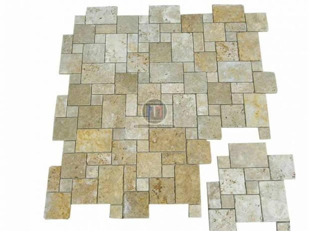  Bouches-du-Rhône Lancon Provence - 13680 - Photos Vivastreet Travertin Jaune Big Opus Romain Mosaique