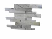Marbre Blanc Cristal sur Filet
