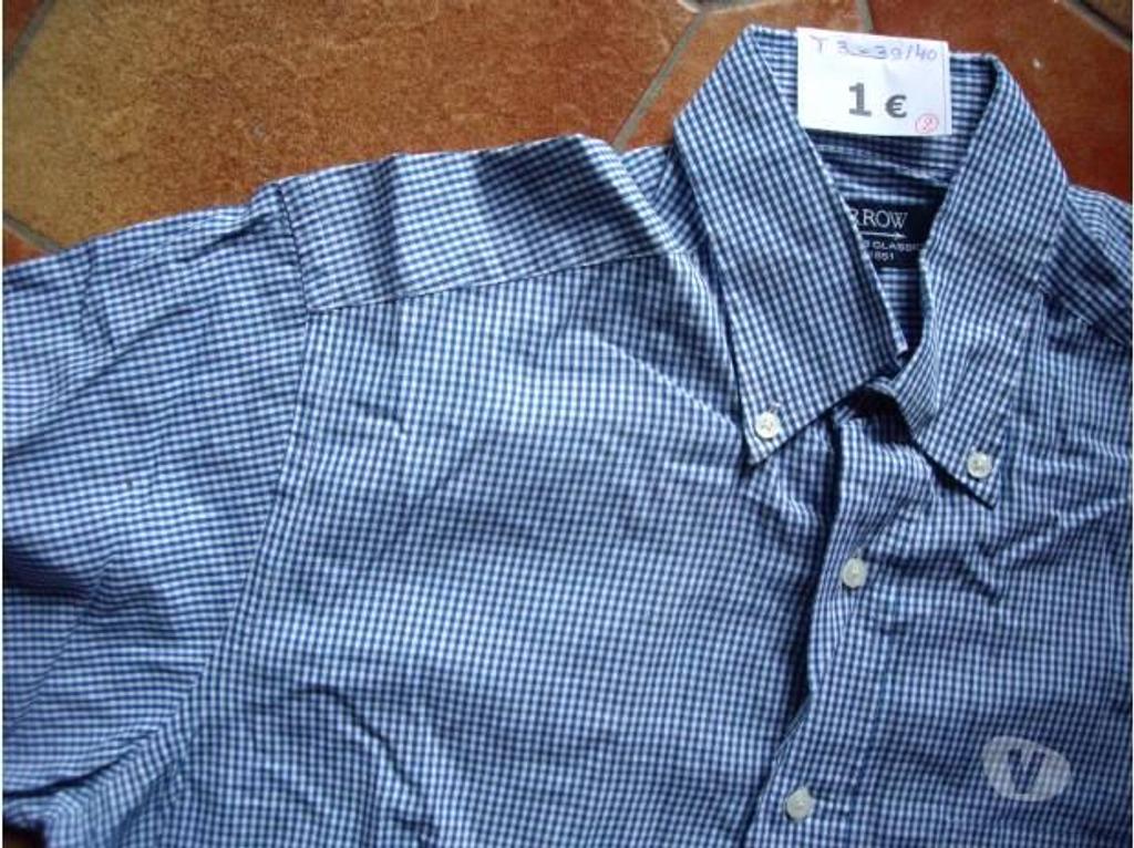 Vêtements occasion Bas-Rhin Bouxwiller - 67330 - Photos Vivastreet Chemises Homme manches courtes T39-40 ou T.3