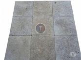 Travertin Beige 40,6x40,6x3 cm 1'er Choix antique